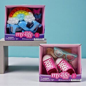 My Life As Shoes and Accessories set Bundle (for 18" dolls)